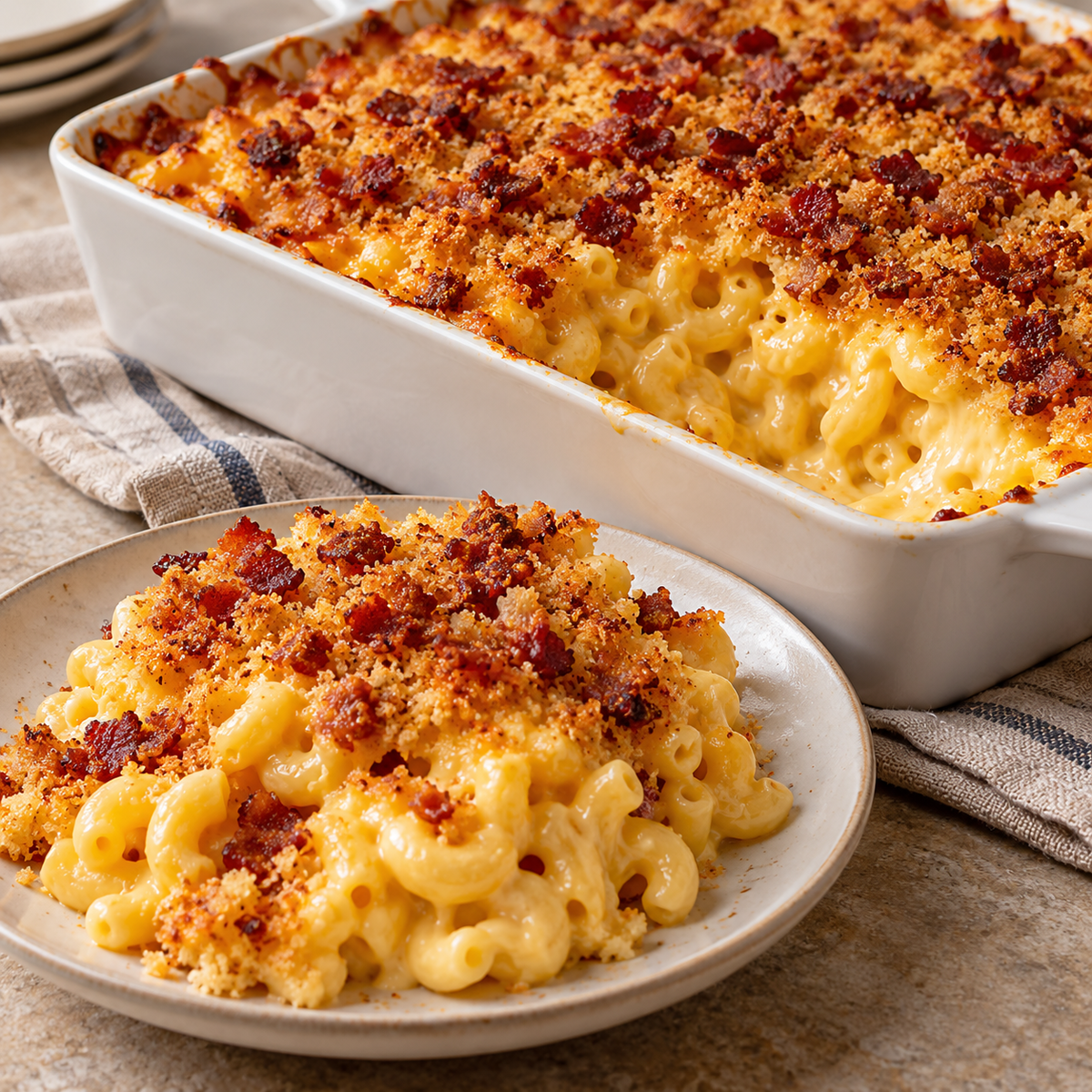 Midnight Magic Mac & Cheese
