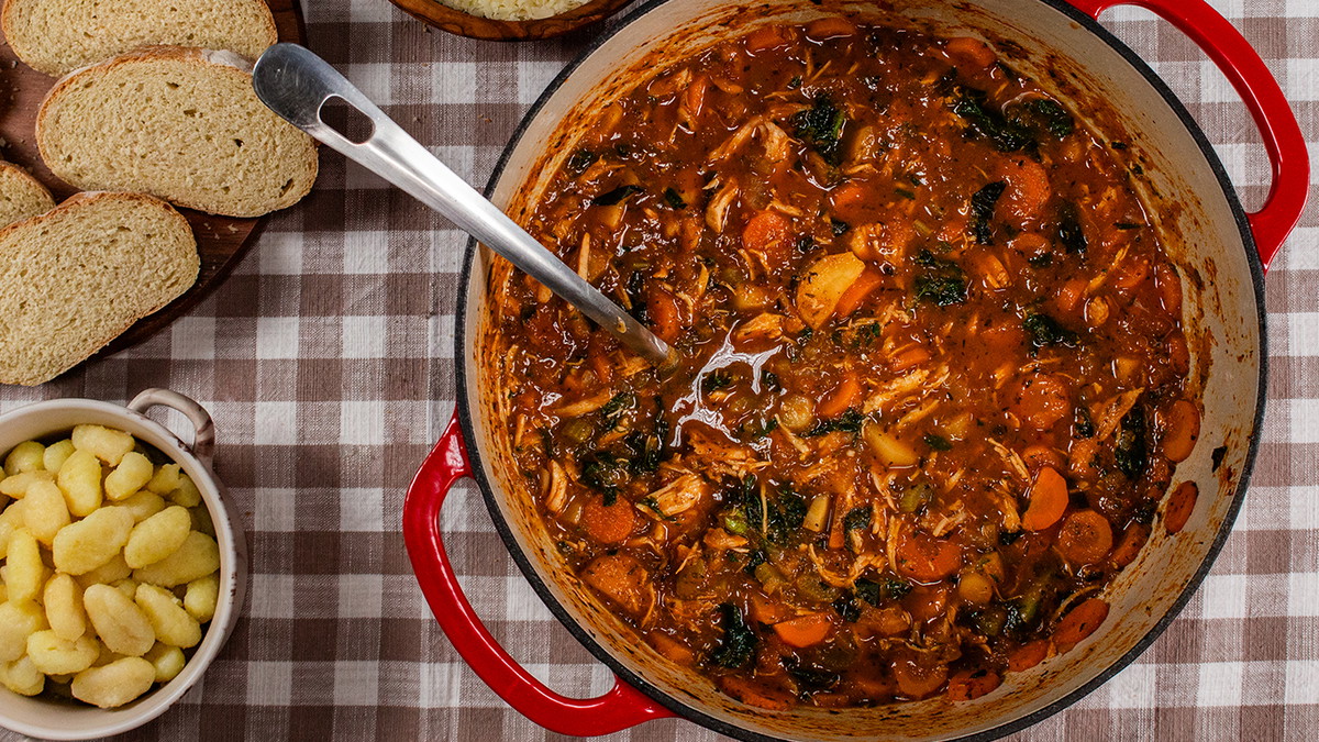 Mediterranean Chicken Soup