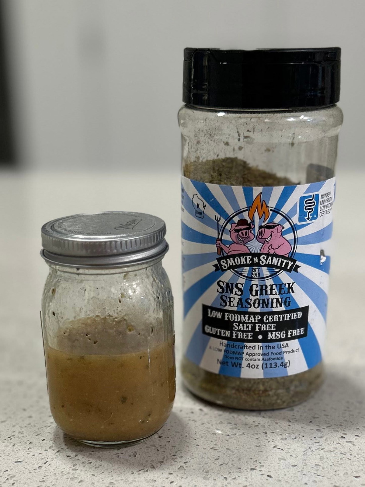 SnS Greek Salad Dressing