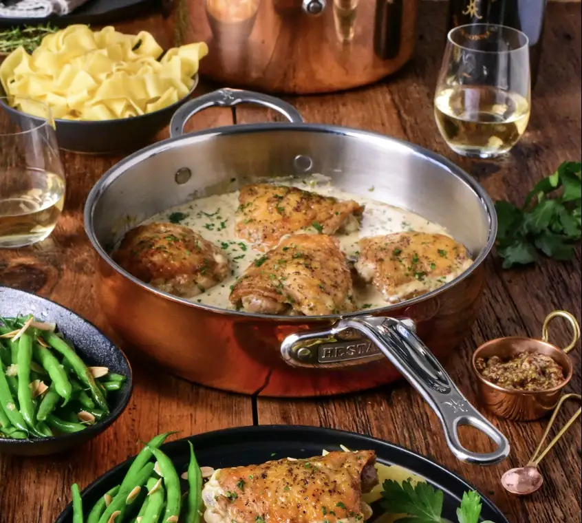 Poulet à la Moutarde (French Mustard Chicken)