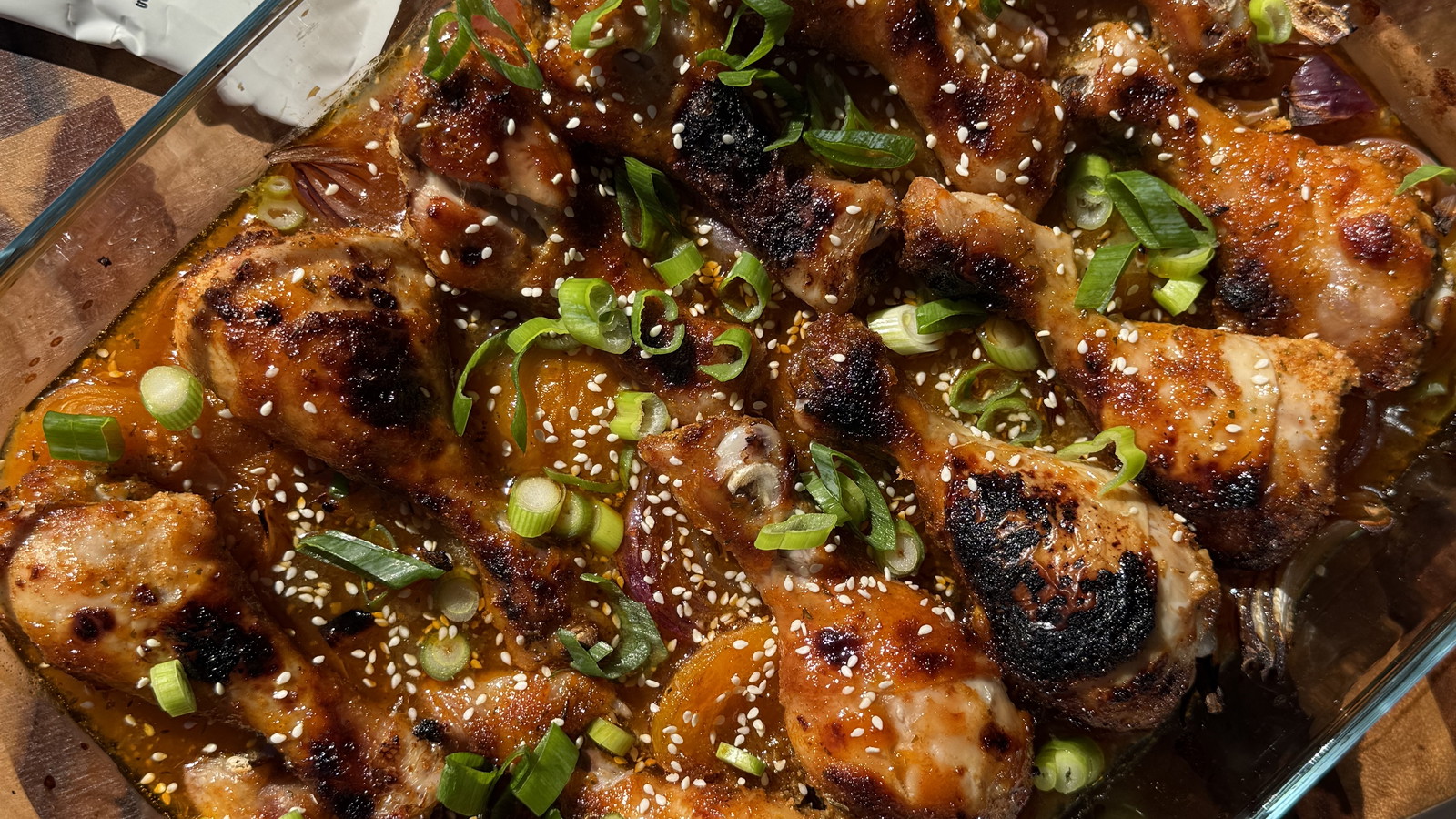 Honey Garlic BBQ Apricot Chicken