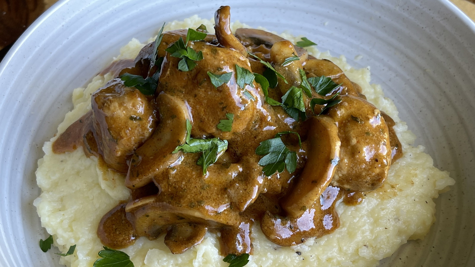 Image of Chicken Stroganoff Meatballs