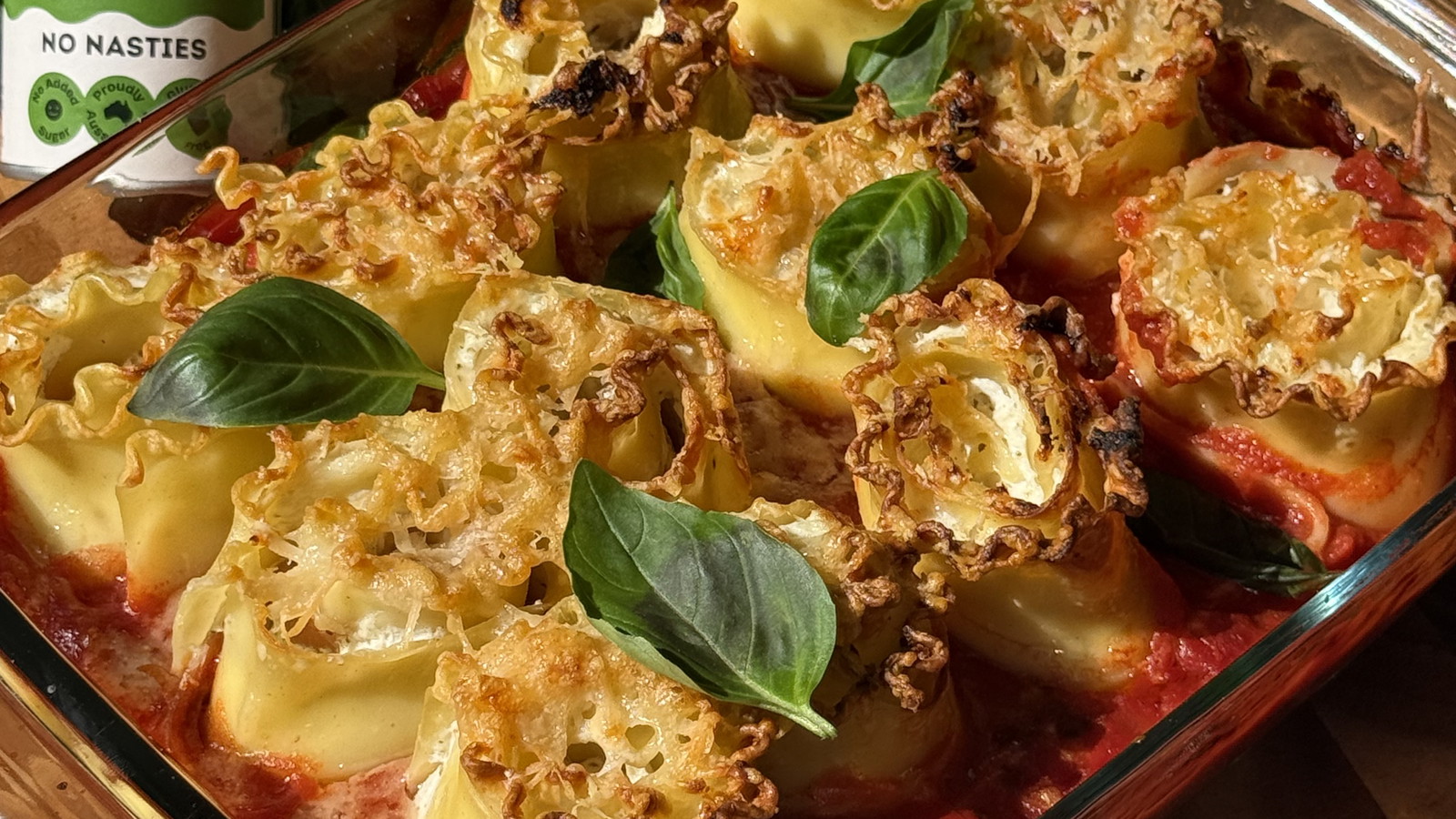 Prosciutto Lasanga Rolls