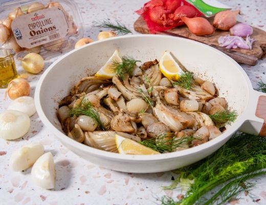 Image of Braised Fennel with Shallots and Cipolline Onions