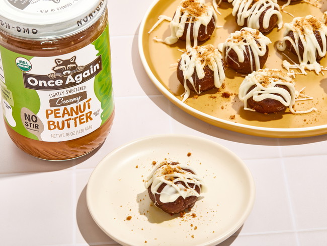 Image of Almond (or Peanut) Butter Pumpkin Spice Truffles