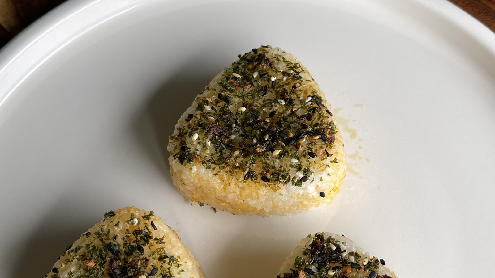Image of Crispy Salmon Onigiri