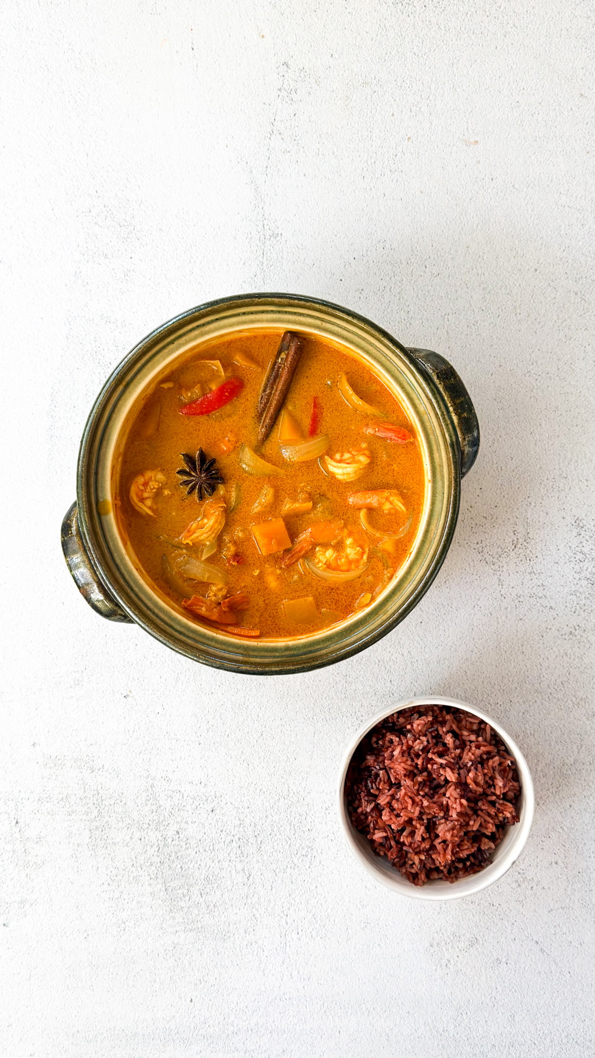 Thai Coconut Shrimp Curry with Butternut Squash