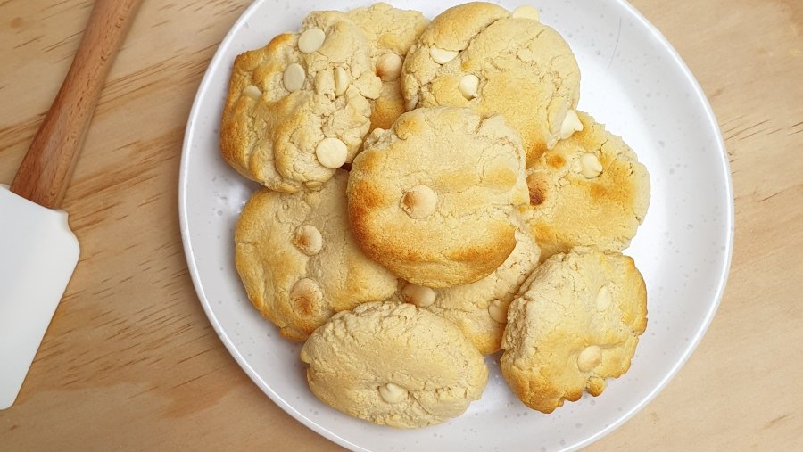 Image of White Choc Chip Protein Cookies