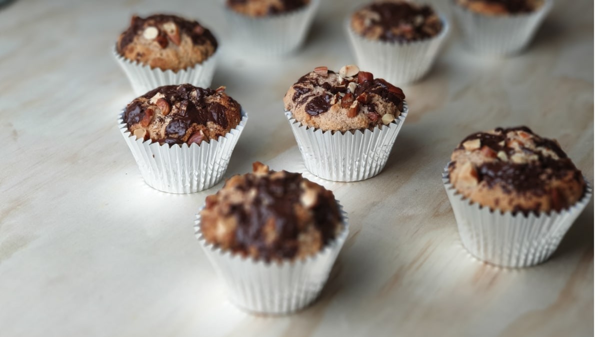 Image of Chocolate Almond Muffins