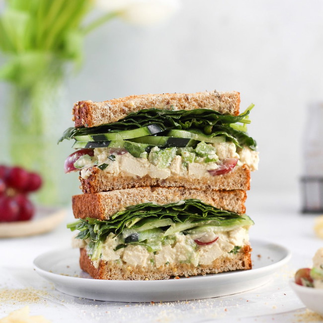 Image of Vegan Chick’n Salad Sandwich