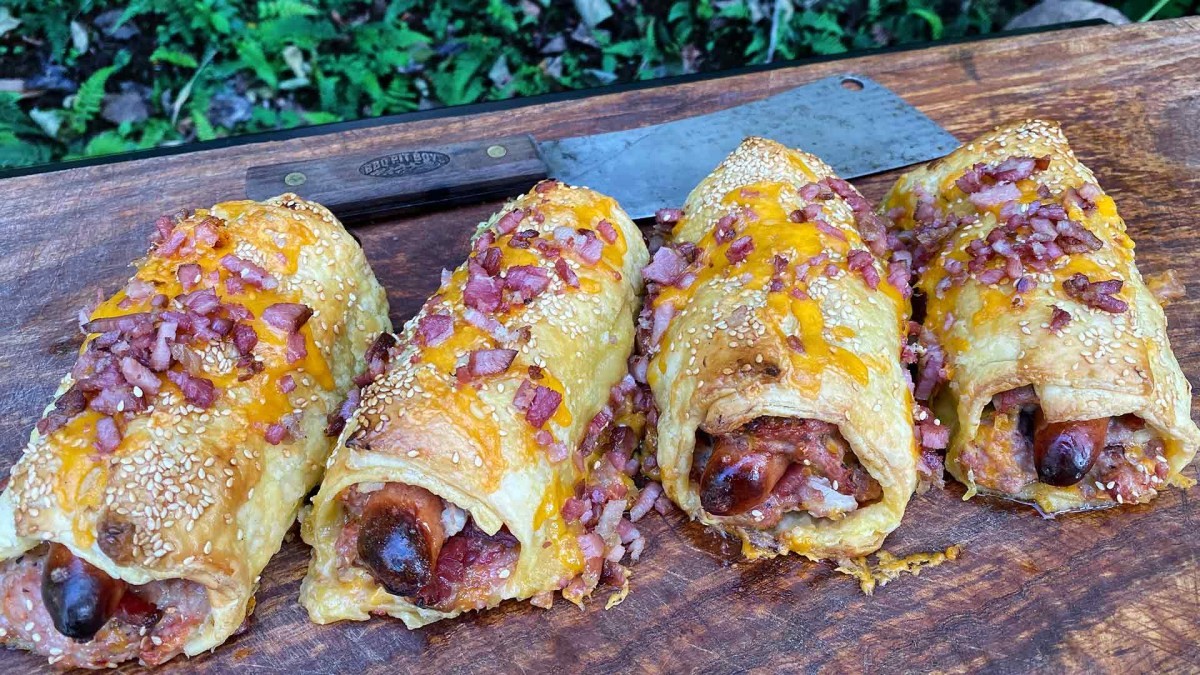 Image of Bacon Pig Dogs in a Blanket