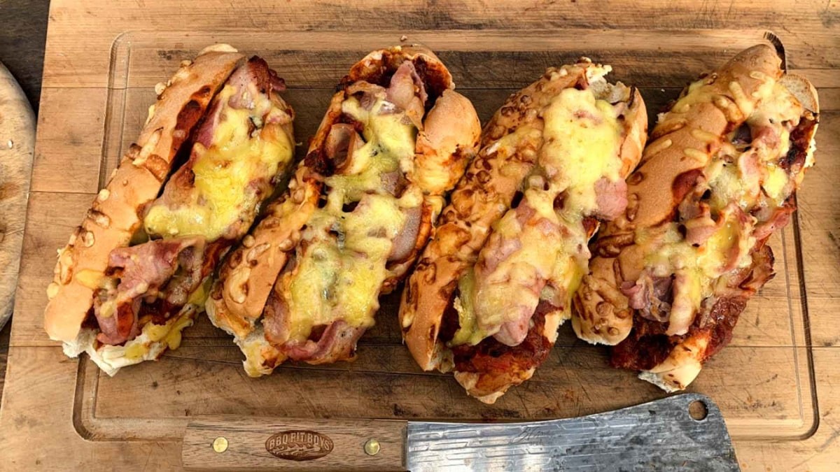Image of Cheese & Bacon Meatball Subs