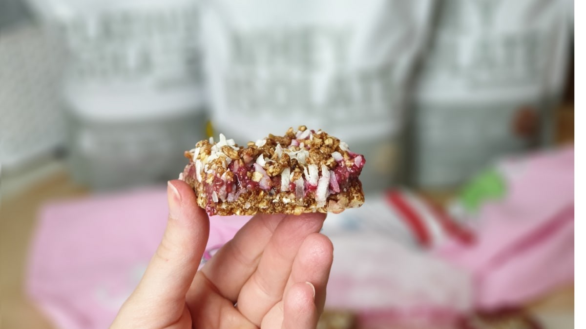 Image of Raspberry Crumble Slice