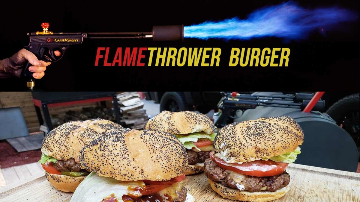 Image of FlameThrower Cheeseburger