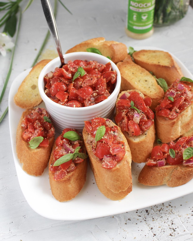 Image of Cherry Tomato Bruschetta