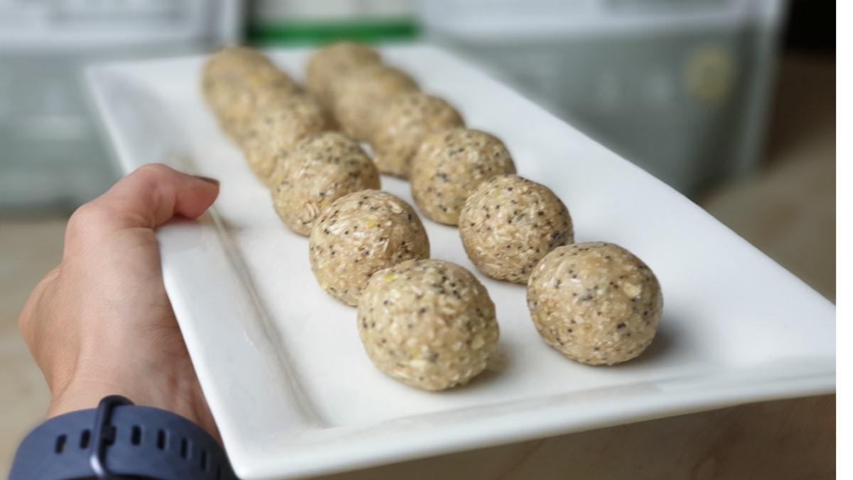 Image of Lemon Poppy Seed Protein Balls