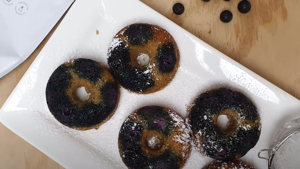 Image of Blueberry Breakfast Donuts