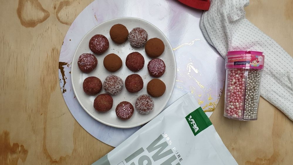 Image of Raspberry Protein Balls