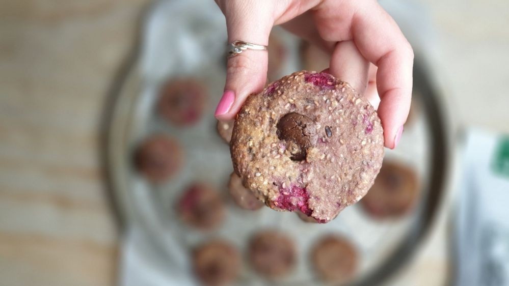 Image of Raspberry Choc Cookies