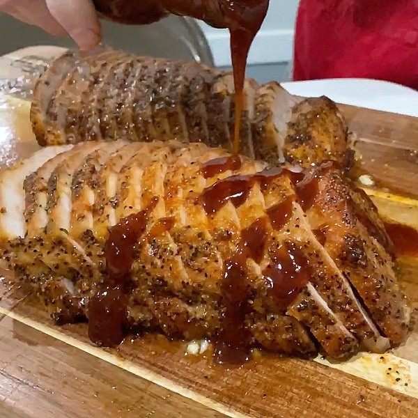 Image of Sweet Heat Pork Loin with Pineapple Chipotle Sauce