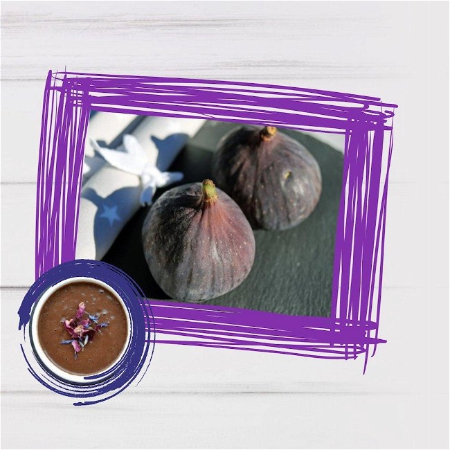 Image of Vegan Chocolate Figs Smoothie Recipe