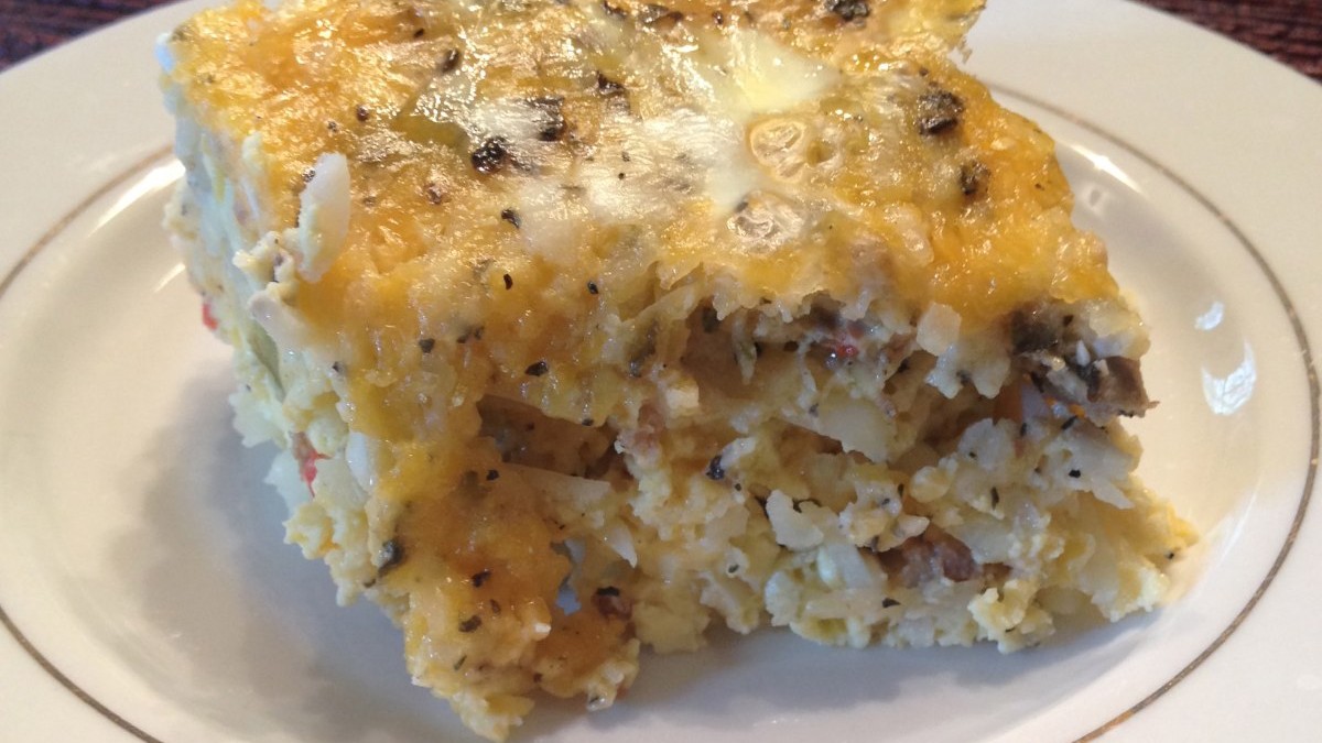 Image of Delicious Brunch Egg Bake – Slow Cooker/Crock Pot Recipe