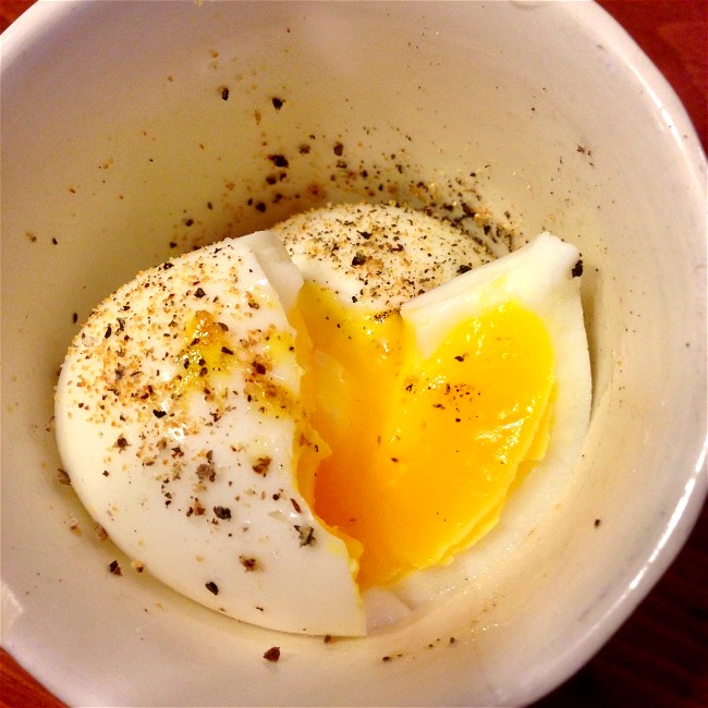 Image of the perfect soft boiled egg