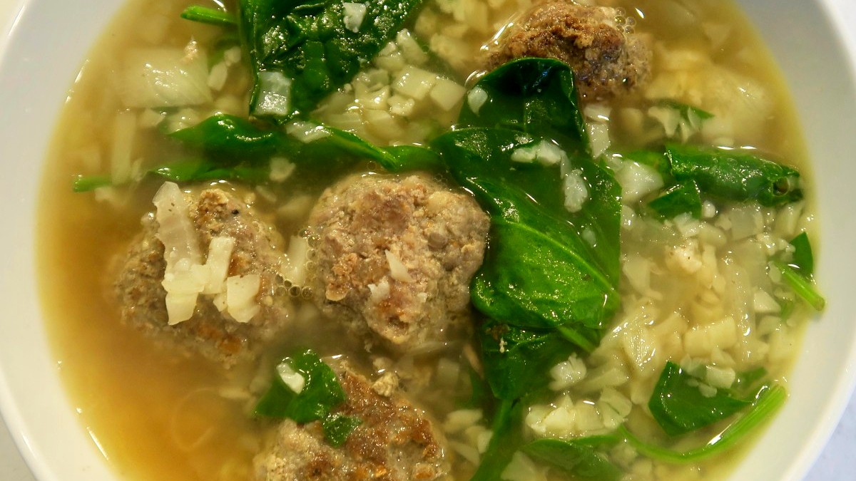 Italian Wedding Soup - Preppy Kitchen