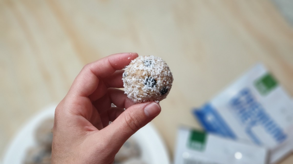 Image of Blueberry Muffin Bites (no-bake)