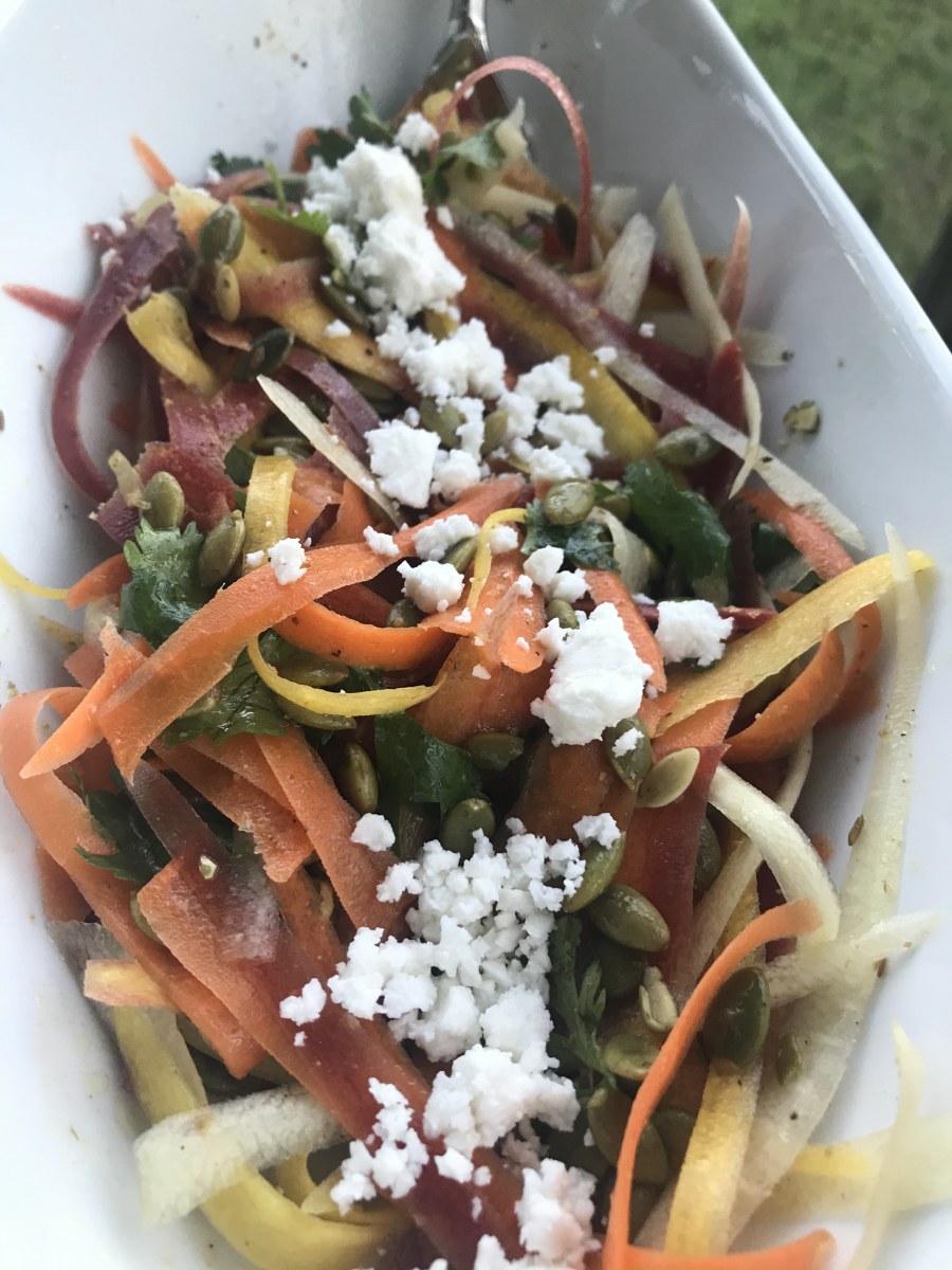 Rainbow Carrot Salad