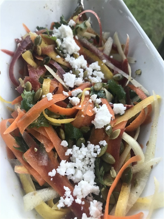 Image of Rainbow Carrot Salad