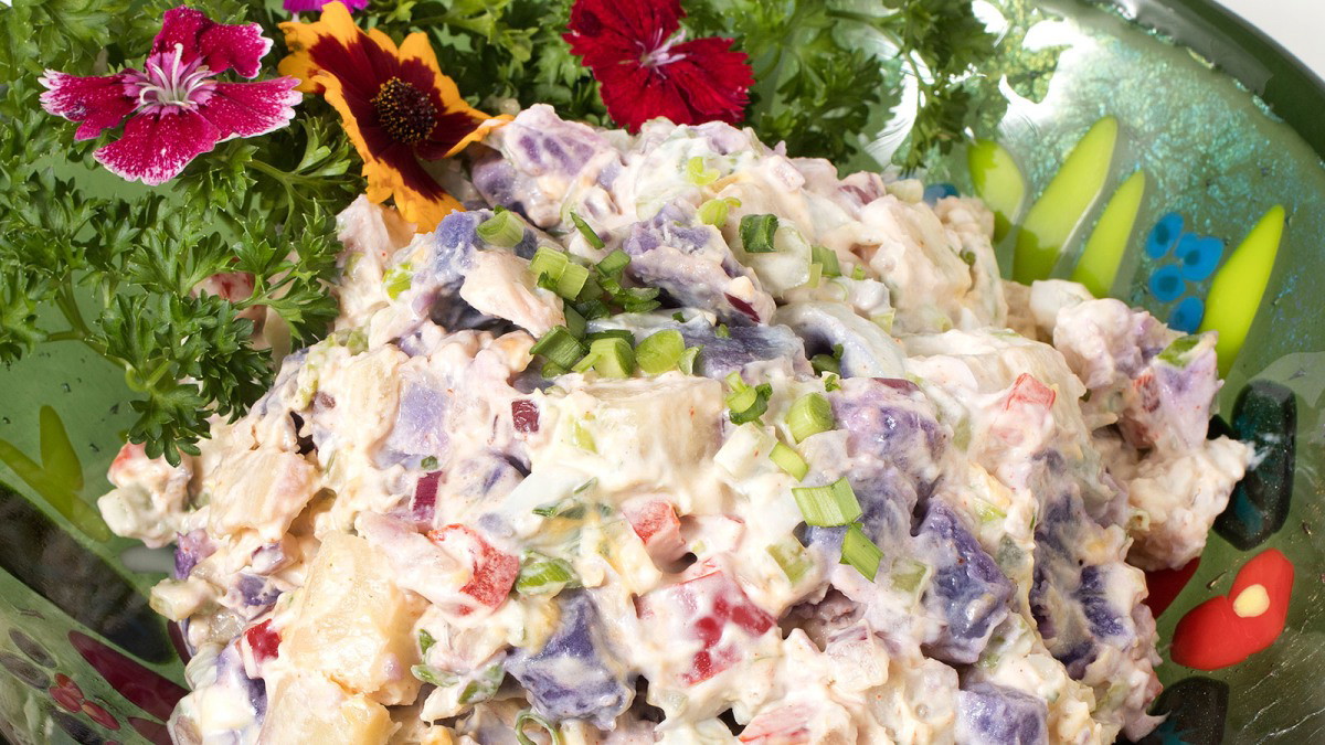 Image of ʻUlu & Okinawan Sweet Potato Salad