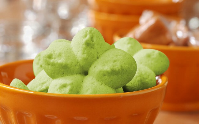 Image of Best Matcha Cookie Recipe - Spritz Matcha Cookies