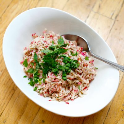 Tahini Radish Salad