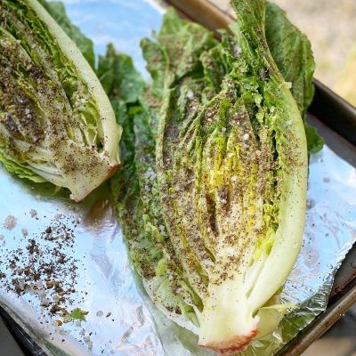 Image of Za'atar Grilled Romaine Salad