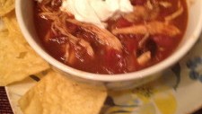 Image of Crock Pot/Slow Cooker Chicken Taco Soup! So Good!