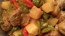 Image of Crock Pot/Slow Cooker Hawaiian Meatballs Recipe!