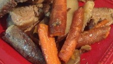 Image of Slow Cooker/Crock Pot – One Pot Pot Roast and Veggies 