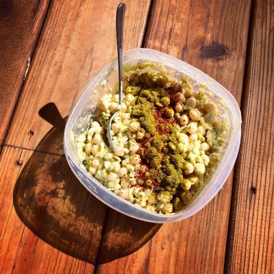 Pea & Chickpea Salad