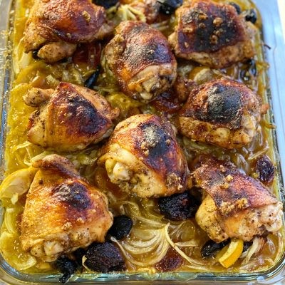 Image of Honey Roasted Chicken Thighs