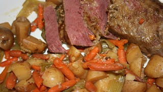 Corned Beef with Vegetables (for Slow Cooker) Recipe 