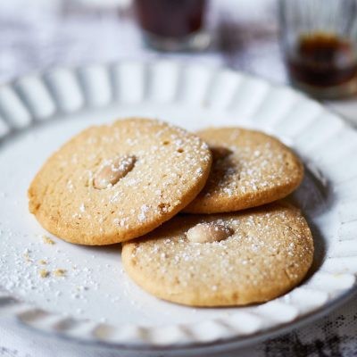 Image of Tahini Shortbread Cookies