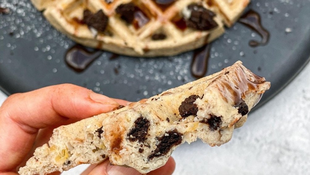 Image of Cookies & Cream Protein Waffles