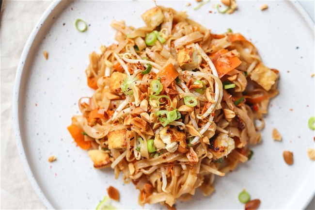 Image of Vegan Tofu Pad Thai Recipe