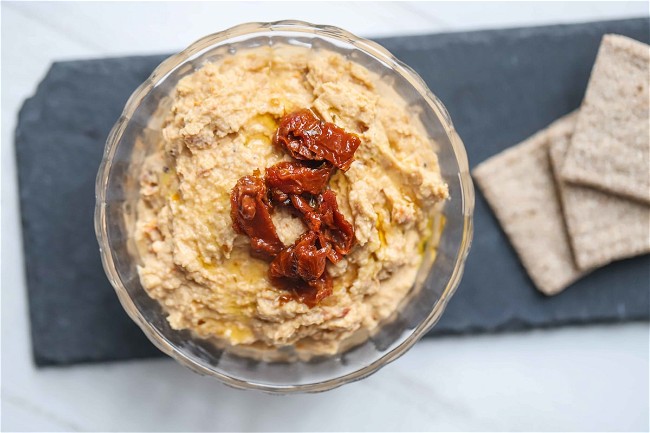 Image of Sundried Tomato Hummus Recipe