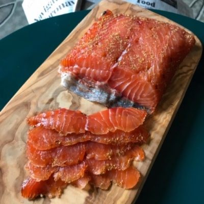 Image of Fennel Pollen Cured Salmon