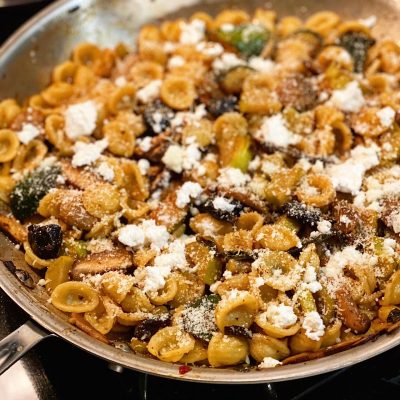 Mushroom & Olive Orecchiette