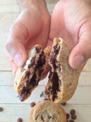 Spiced Double Chocolate Chip Biscuits