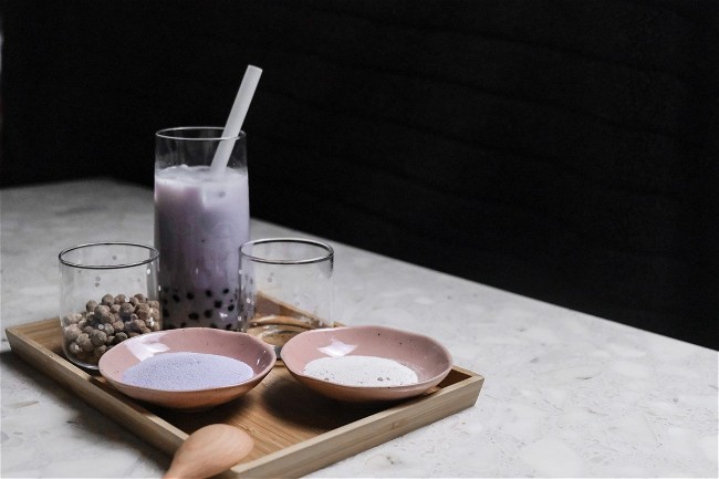 Image of Taro Milk Tea Recipe