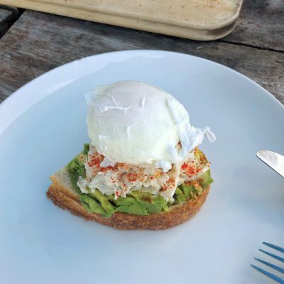Espelette Crab Toast